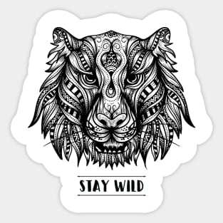 MANDALA TIGER Sticker